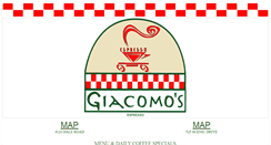 Desktop Screenshot of giacomos.net